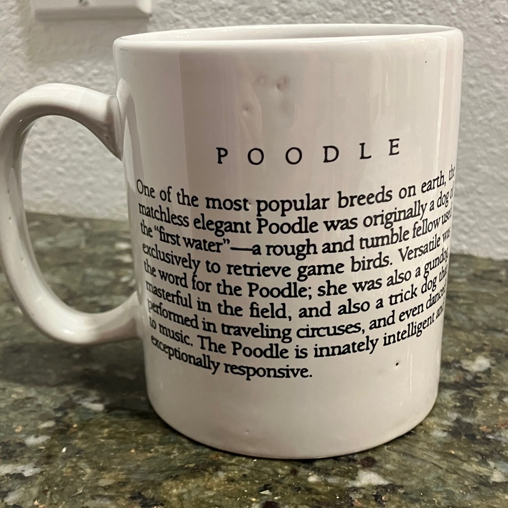 Poodle Mug 🐩🐩